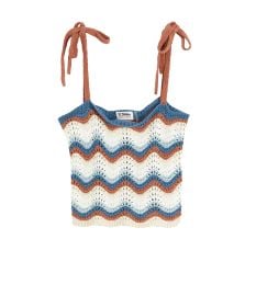 Crochet Tank Top 100 Cotton Fonda at 27 Miles Malibu